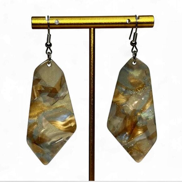 Y2K Vibes Acrylic Earrings - Picture 1 of 2
